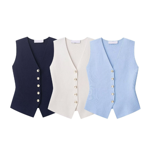 Lala | Dames Top – Mouwloos Veststijl
