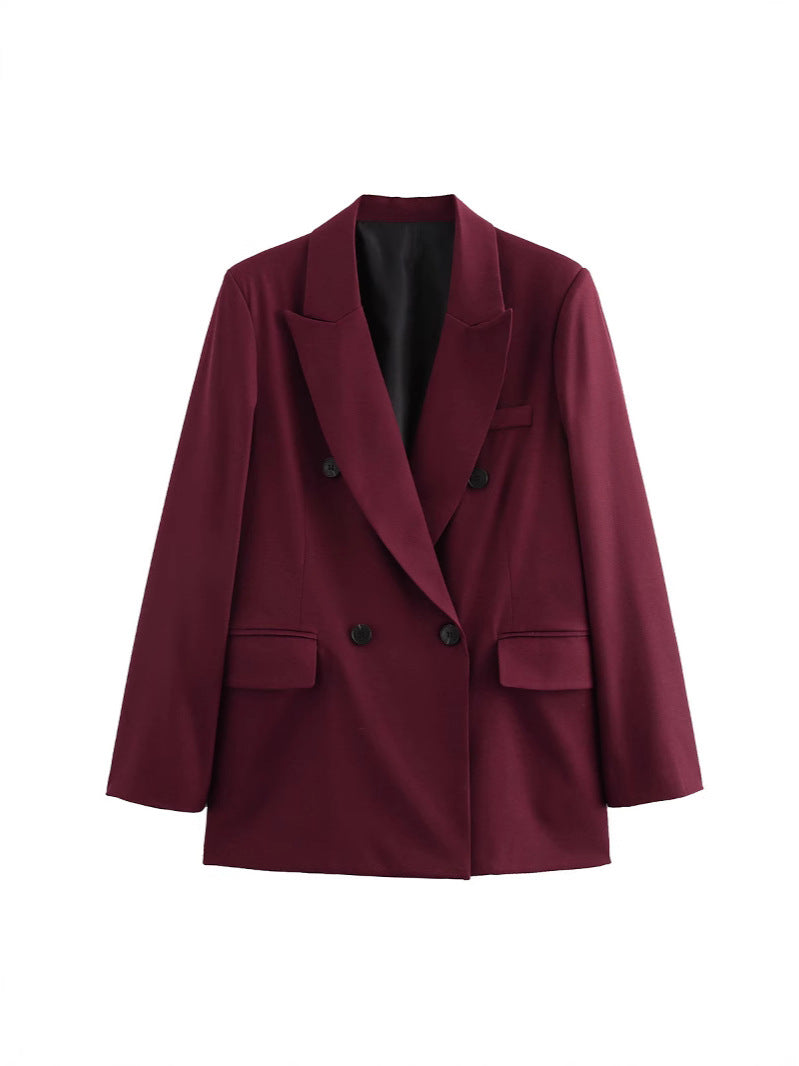 Jade | Dames Blazer – Minimalistisch Oversized Model met Schoudervulling | Herfst/Winter 2025