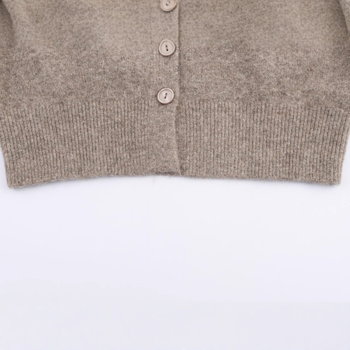 Zahide | Dames Cardigan – Europees/Amerikaanse Stijl, Ronde Hals & Knoopsluiting | Trend