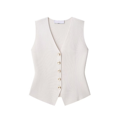 Lala | Dames Top – Mouwloos Veststijl