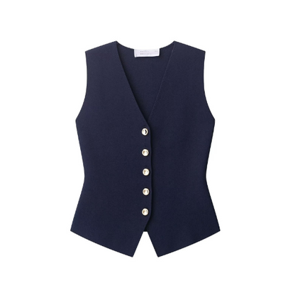 Lala | Dames Top – Mouwloos Veststijl