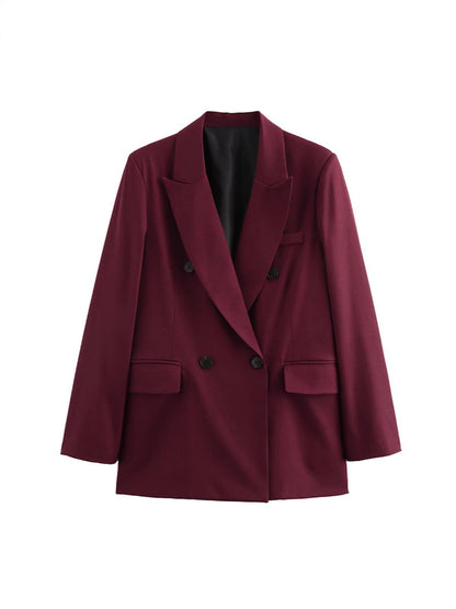 Jade | Dames Blazer – Minimalistisch Oversized Model met Schoudervulling | Herfst/Winter 2025