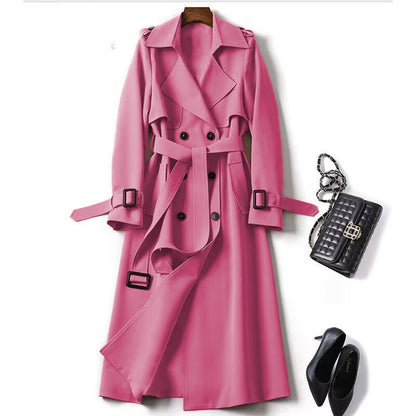 Kally | Dames Trenchcoat – Middenlang, Britse Stijl & Chic Design