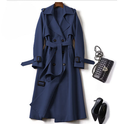 Kally | Dames Trenchcoat – Middenlang, Britse Stijl & Chic Design