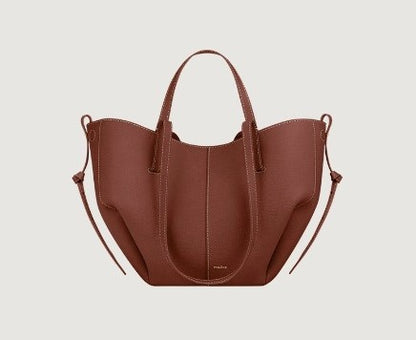 Polly | Polene Cyme Tote Bag – Leren Handtas met Vleugeldetail, Grote Capaciteit